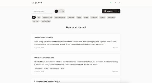 journl/it screenshot 3