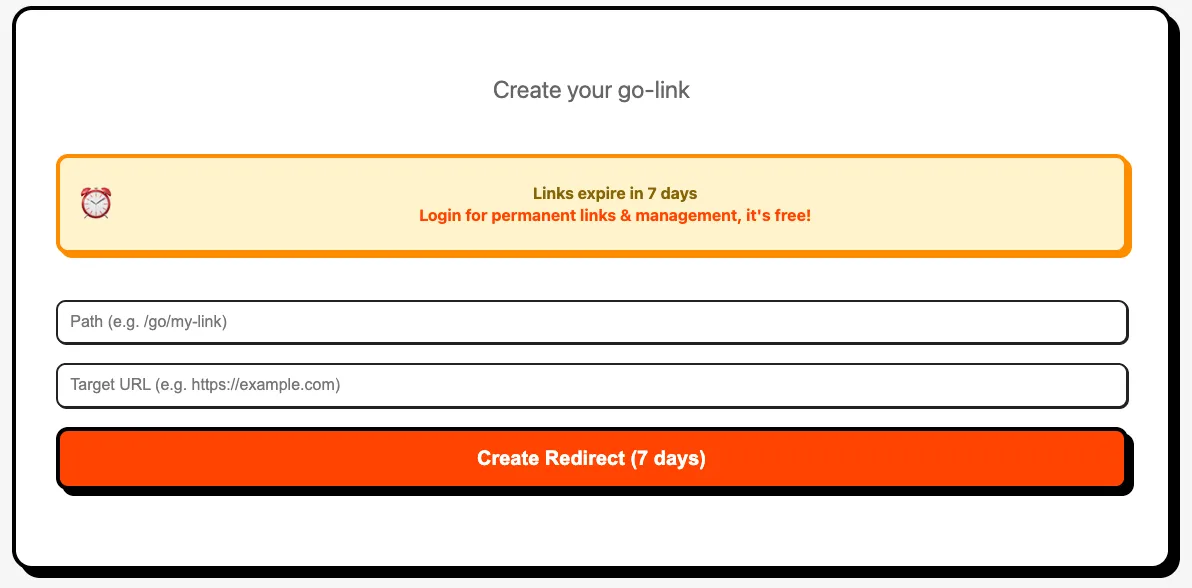 redirectr screenshot 2
