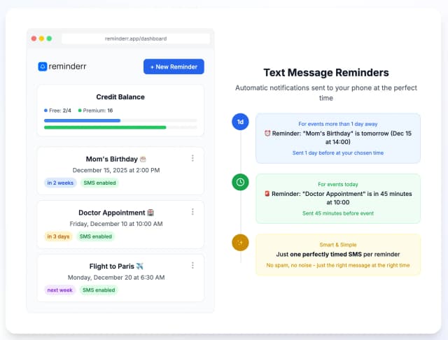 reminderr screenshot 2